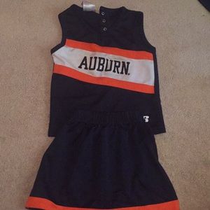 Auburn cheer outfit
